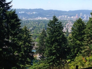 Portland from Mt Tabor Park